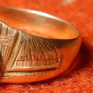 Антикварное золотое кольцо